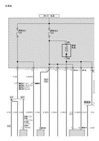 2004伊兰特G1.6电路图-室内保险丝分布