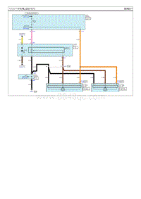 2018全新悦动G1.6电路图-大灯水平调整 HLLD 系统