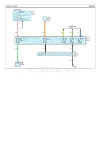 2018全新悦动G1.6电路图-换档锁止系统