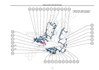 雷克萨斯LS460电路图-座椅零件的位置 FrontSeatL-P2