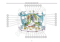 雷克萨斯LS460电路图-发动机舱中零件的位置 1URFSER-P6