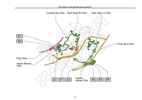 雷克萨斯LS460电路图-座椅线束 RearSeatWPCR-W