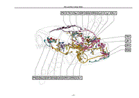 雷克萨斯LS460电路图-车身线束BodyR-W