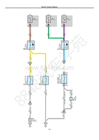 雷克萨斯LS460电路图-安全带