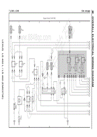 雷克萨斯LS460电路图-7 发动机控制 巡航控制 ECT和AT指示灯（1UR-FSE）