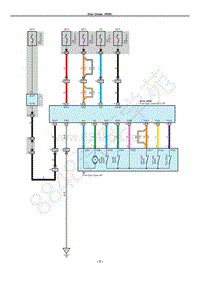 雷克萨斯LS460电路图-闭门器-RHD