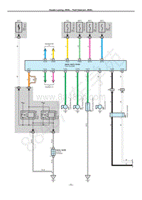 雷克萨斯LS460电路图-双重锁闭 防盗-RHD