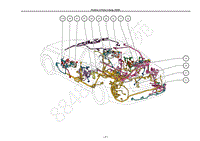 雷克萨斯LS460电路图-车身零件的位置 BodyR-P8