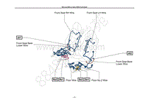 雷克萨斯LS460电路图-座椅线束 FrontSeatR-W
