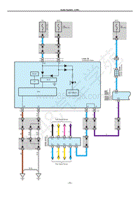 雷克萨斯LS460电路图-组合音响-LHD