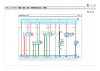 2019现代ix25 G1.4T电路图-空调控制系统 自动 