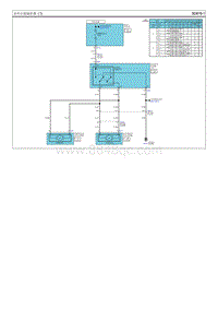 2011现代iX35 G2.0电路图-室外后视镜折叠