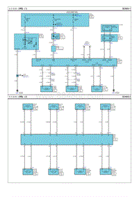 2011现代iX35 G2.0电路图-安全系统 SRS 