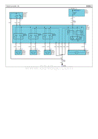 2011现代iX35 G2.0电路图-驾驶席电动座椅