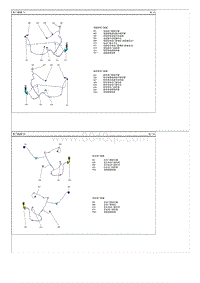 2012现代iX35 G2.0NU电路图-车门线束