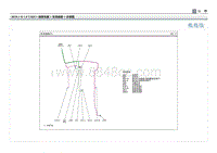 2019现代ix25 G1.4T电路图-车顶线束