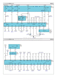 2013现代iX35 G2.0电路图-车身控制模块 BCM 系统