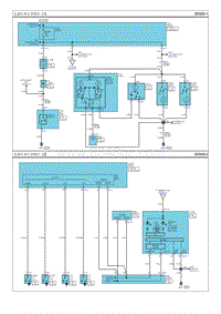 2011现代iX35 G2.0电路图-礼貌灯和行李箱灯