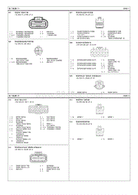 2013现代iX35 G2.4电路图-车门线束