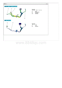 2012现代iX35 G2.0NU电路图-蓄电池