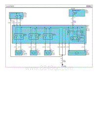 2012现代iX35 G2.0NU电路图-电动座椅