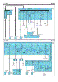 2013现代iX35 G2.0电路图-电源分布