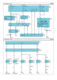 2013现代iX35 G2.0电路图-转向灯 危险警告灯