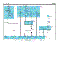 2011现代iX35 G2.0电路图-冷却系统