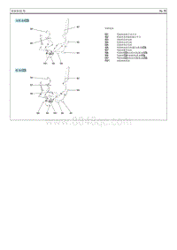 2014现代iX35 G2.0电路图-座椅线束