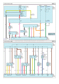 2015现代iX35 G2.0电路图-空调控制系统 自动 