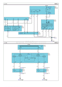 2013现代iX35 G2.0电路图-大灯