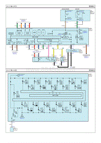 2017现代iX35 G2.0电路图-指示灯 仪表