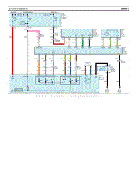 2015现代iX35 G2.0电路图-通风座椅控制系统