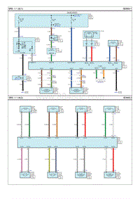 2014现代iX35 G2.0电路图-SRS空气囊