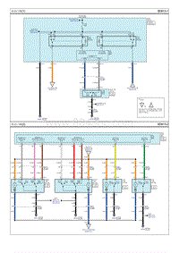 2015现代iX35 G2.0电路图-电动门锁