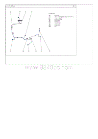 2017现代iX35 G2.0电路图-后备箱门线束