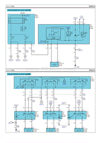 2013现代iX35 G2.0电路图-电动门窗