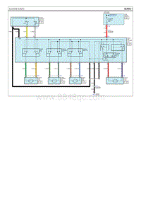 2017现代iX35 G2.0电路图-电动座椅系统