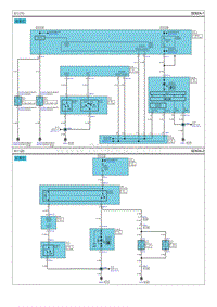 2013现代iX35 G2.0电路图-雾灯