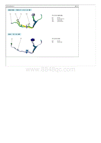 2015现代iX35 G2.0电路图-蓄电池线束