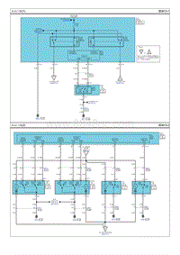 2013现代iX35 G2.0电路图-电动门锁