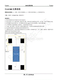 2022年二代CS75PLUS维修手册-7.1.6 360全景系统