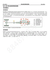 2023年长安CS85维修手册-3.1.13发动机控制系统