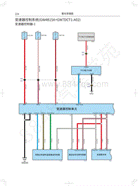 2021年第三代哈弗H6电路图-变速器控制系统 GW4B15A GW7DCT1-A02 
