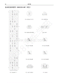 哈弗H6运动版蓝标电路图-发动机线束插件 GW4D20D 6MT 车型 