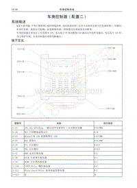 2016-2019年哈弗H6升级版-03-车身控制器 配置二 