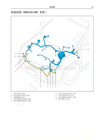 哈弗H6运动版蓝标电路图-机舱线束 GW4D20D 6MT 车型 