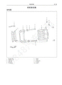 2018-2019年哈弗H6Coupe维修手册-前轮制动器