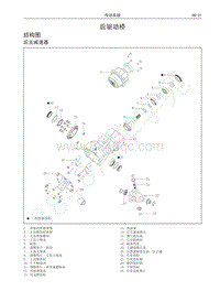 2016-2020年哈弗H6运动版蓝标-02-后驱动桥