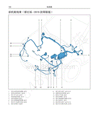 2018-2019年哈弗H6 Coupe电路图-前机舱线束 新红标-2019款网联版 